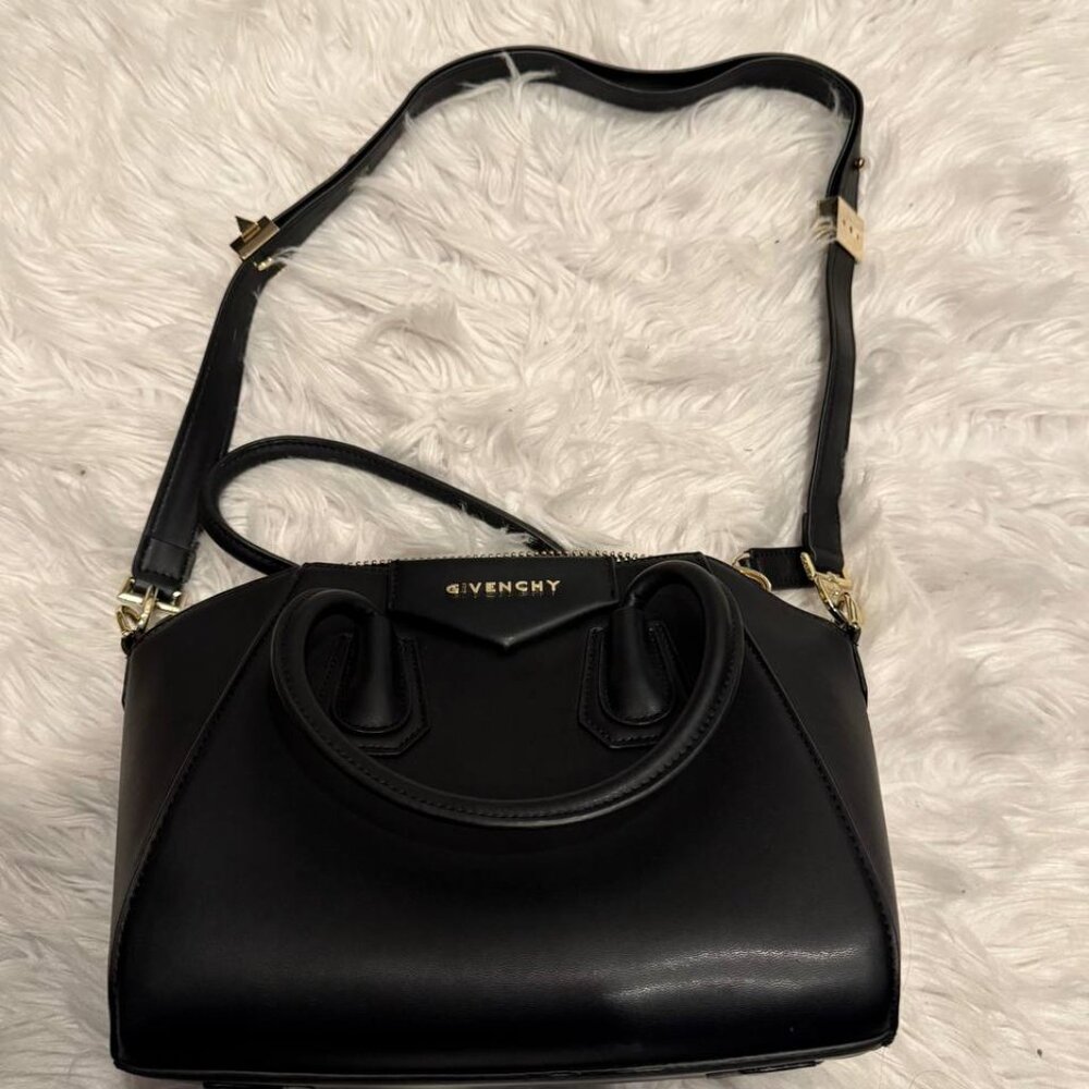 Mini Antigona Leather Crossbody Bag